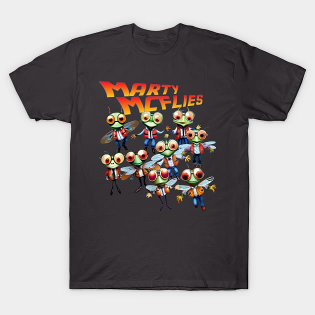 Marty McFlies T-Shirt by Jaymz Weiss Designz